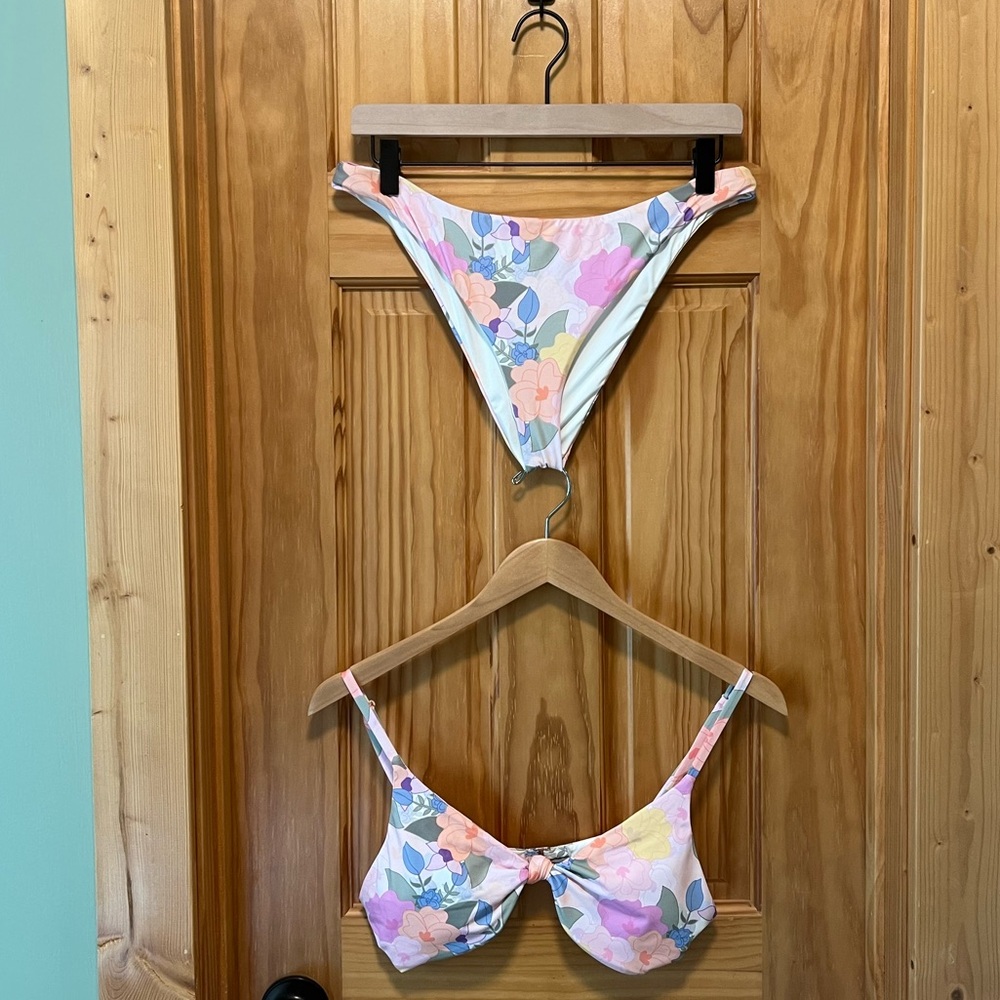 Dippin' Daisy's Pastel Floral Bikini
